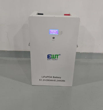 48V/51.2V 200Ah LiFePO4 batterij voor huishoudelijke zonne-energieopslagsystemen Innovatief ander opslagtype