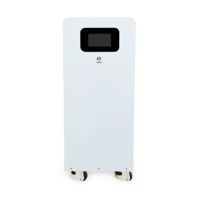 48V 51.2V Lithium-IJzer-Fosfaatbatterij op de grond Plastic behuizing