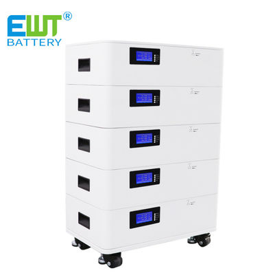 51.2V 150Ah li-ionbatterijen fabrikanten Energieopslag Aanpassing Wandmontage Rack Type gestapeld Hoogspanning Lithium Iron Phosphate Battery