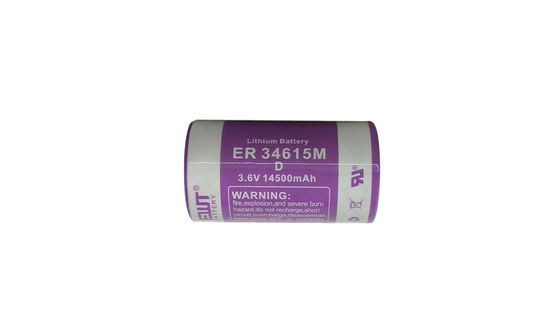 Hoogwaardige ER34615M 3.6V 14500mAh Lithiumbatterie. Ideaal voor slimme meters, IoT apparaten en back-up systemen.